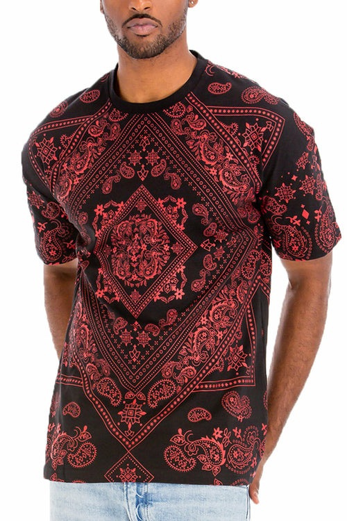 Paisley Print Tshirt | Apparel | Kitchen + Metal