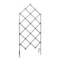 Outdoor 7-FT. Tall Wrought Iron Lattice Garden Trellis
