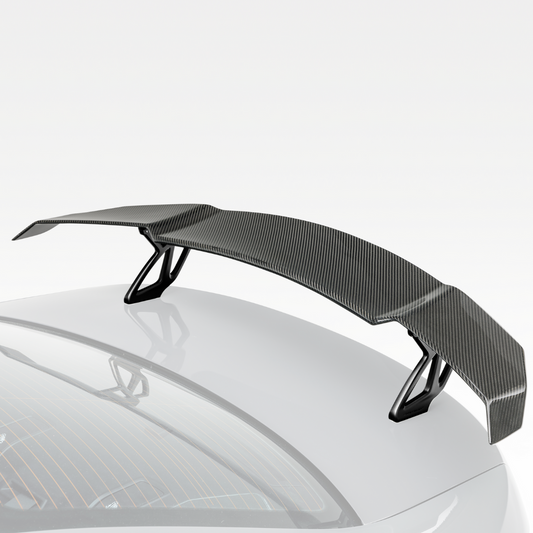 BMW G8X M3 | M4 Carbon Fiber Aero Wing Blade with Matte Black Uprights