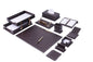 MOOG Luxury Desk Set- 14 Accessories -Blue- 14 PCS