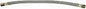 Danco 59738 Stainless Steel Ice Maker Connector, 0.25 x 0.25 x 84
