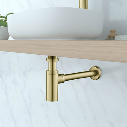 Bathroom Sink Decorative Round Bottle Trap