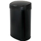 Black 13-Gallon Kitchen Trash Can with Touch Free Motion Sensor Lid | Trash Cans | Kitchen [Metal] | Kitchen + Metal