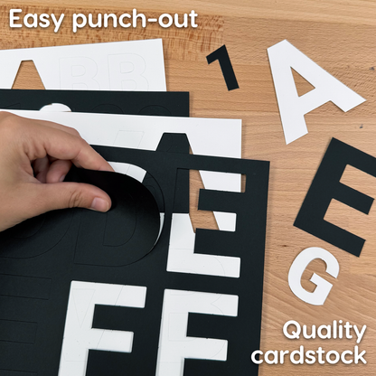 Bulletin Board Letters Combo – 2 Sizes