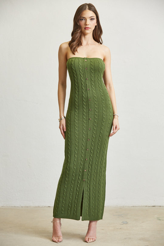 Sleeveless Knit Dress & Maxi Sweater Dress from Rose Paulino