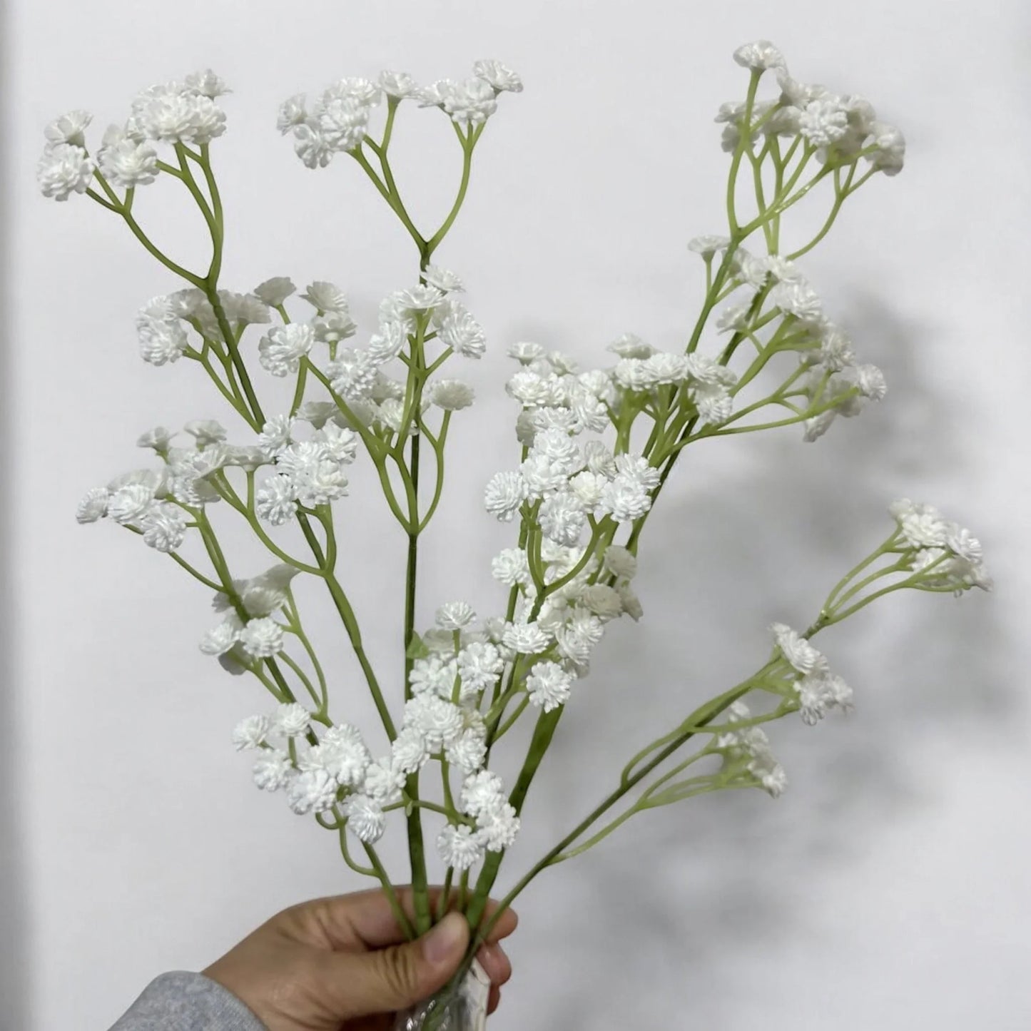 Baby’s Breath Flowers - Faux Gypsophila Elegans for Decor
