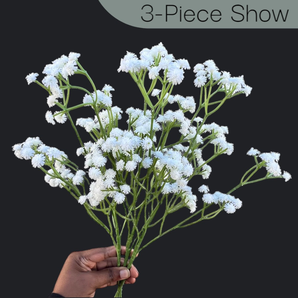 Baby’s Breath Flowers - Faux Gypsophila Elegans for Decor