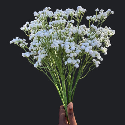 Baby’s Breath Flowers - Faux Gypsophila Elegans for Decor