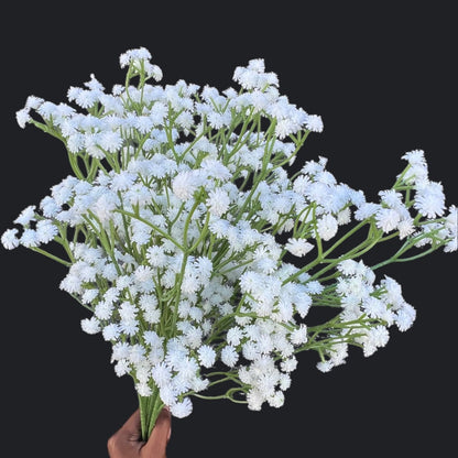 Baby’s Breath Flowers - Faux Gypsophila Elegans for Decor