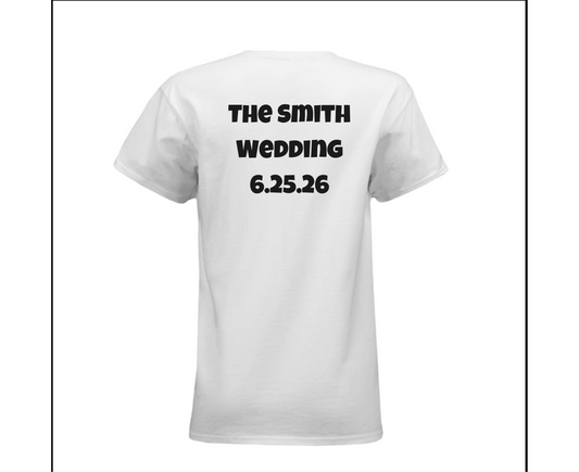 Customizable: Groovy Bridesmaid Tee