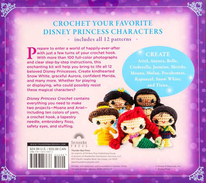Disney Princess Crochet Book & Materials- Box Kit
