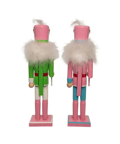 Christmas Nutcracker - Pastel Holiday Decor 15" Soldier