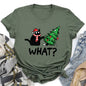 Bad Cat Christmas Tree, What, Naughty, Pets Super Soft Tshirt