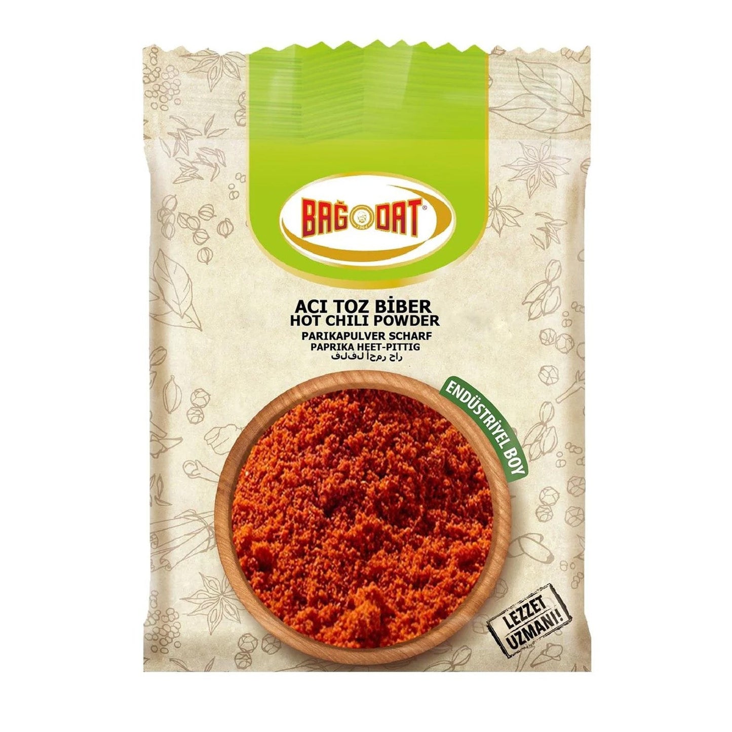 Bagdat Hot Chilli Pepper 75G