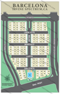 Barcelona Map, Irvine Spectrum, CA - POSTER PRINTS