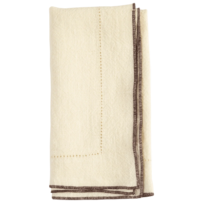 Jardin Handmade Linen Napkins, Set of 4 (3 Colors)