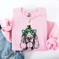 Basset Hound, Adorable Dog, St Patrick's Day, Lucky, Irish Sweatshirt