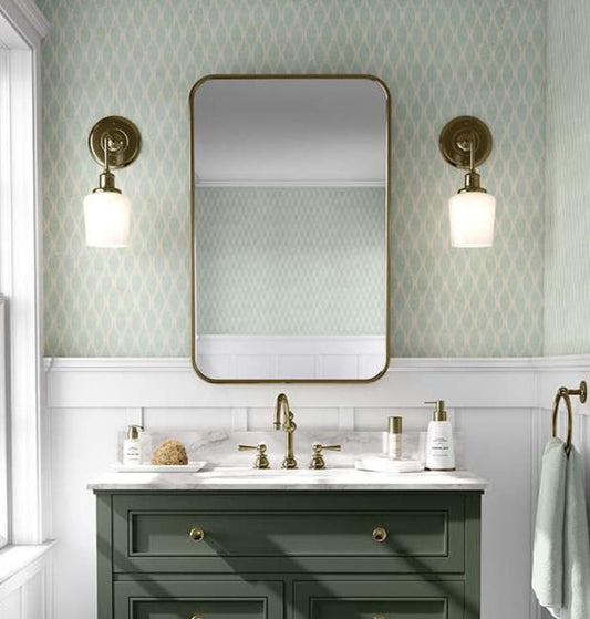 Rhombus Wallpaper | Kitchen + Metal