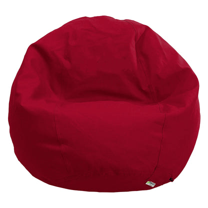 Bean Bag Chair / Lounger Adult Teen size Classic 5 panel Traditional beanbag - Organic Cotton, Comfy Bean MADE IN USA