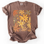Beautiful Autumn Flowers, Fall, Floral, Watercolor, Comfort Colors T-Shirt