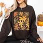 Beautiful Autumn Flowers, Fall, Floral, Watercolor Sweatshirt