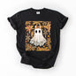 Beautiful Halloween, Flowers, Coquette Ghost, Comfort Colors T-Shirt