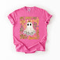 Beautiful Halloween, Flowers, Coquette Ghost, Comfort Colors T-Shirt