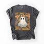 Beautiful Halloween, Flowers, Coquette Ghost, Comfort Colors T-Shirt