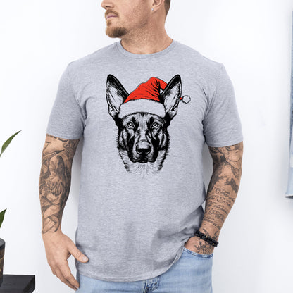 Belgian Malinois, Santa, Dog, Christmas, Dog Lover, Pet T-Shirt Comfort Colors T-Shirt