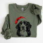 Bernese Mountain, Santa, Dog, Christmas, Dog Lover, Pet Sweatshirt