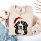 Bernese Mountain, Santa, Dog, Christmas, Dog Lover, Pet Sweatshirt