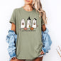 Besties, Halloween, Ghosts, Cute, Witch, Pumpkin, Tshirt