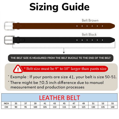 Custom Engraved Belt for Him - You Lucky - Personalized Gift for Husband, Boyfriend, Fiancé | Valentine, Anniversary, Father's Day |  Leather