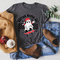 Better Watch Out, Ghost, Skateboard, Santa, Christmas, Retro Super Soft Tshirt