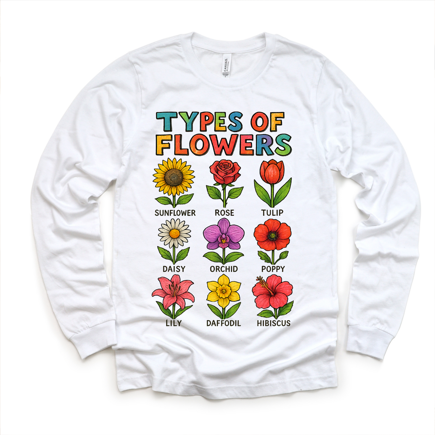 Types Of Flowers Gardening Shirt - Flowers Tee