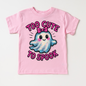 Too Cute To Spook Halloween Shirt - Girls Halloween Tee