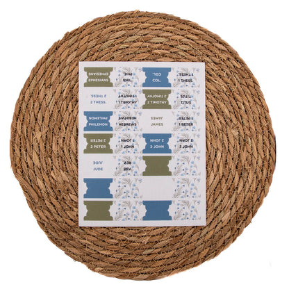 Bible Tabs - Wildflower Whisper Pattern