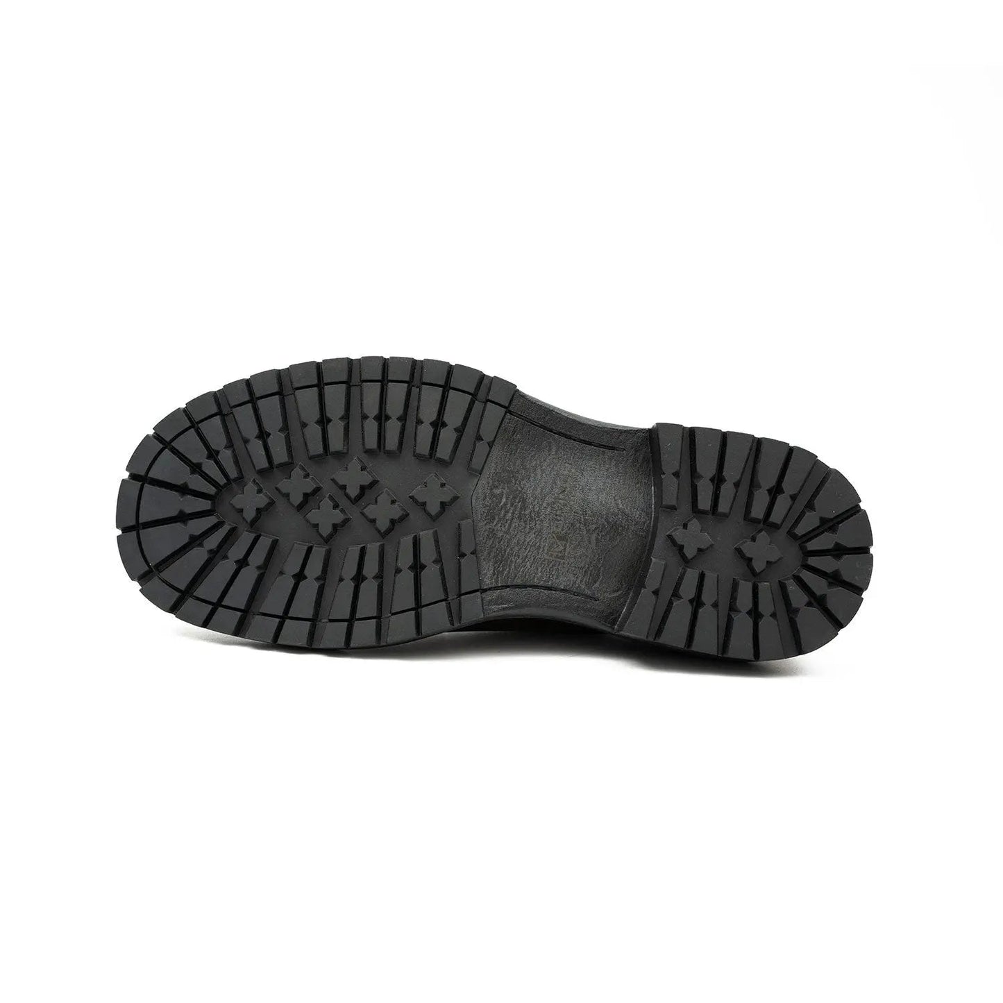 Big Cap Toe Derby shoes Coffee