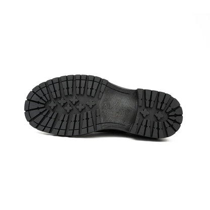 Big Cap Toe Derby shoes Coffee