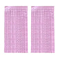Birthday Party Shimmer Wall Curtains 2-Pack