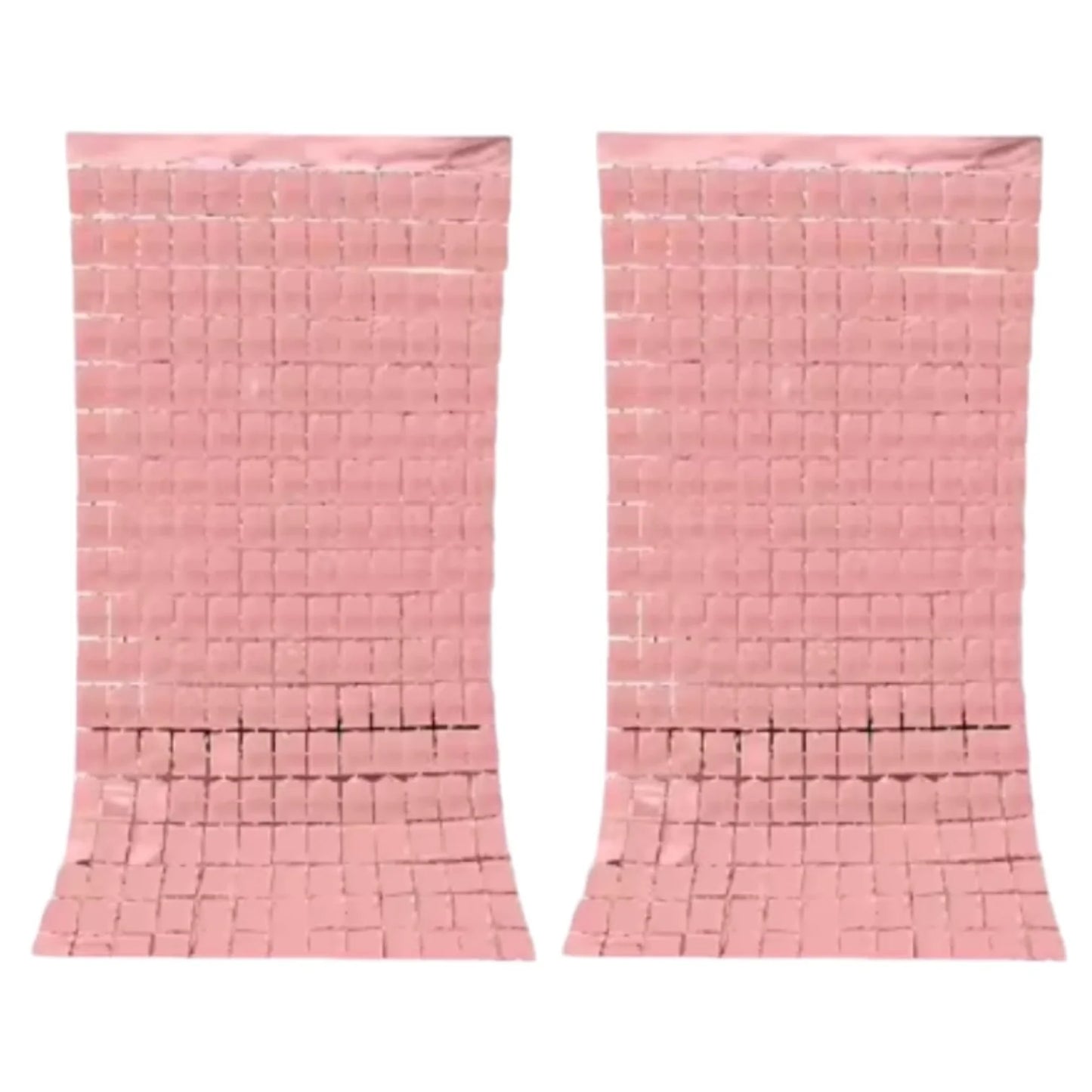 Birthday Party Shimmer Wall Curtains 2-Pack