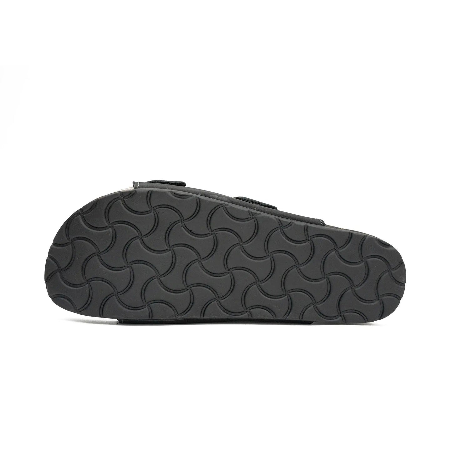 Black Adjustable Slide Sandals