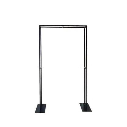 Black Square Wedding Arch Backdrop Decor Stand