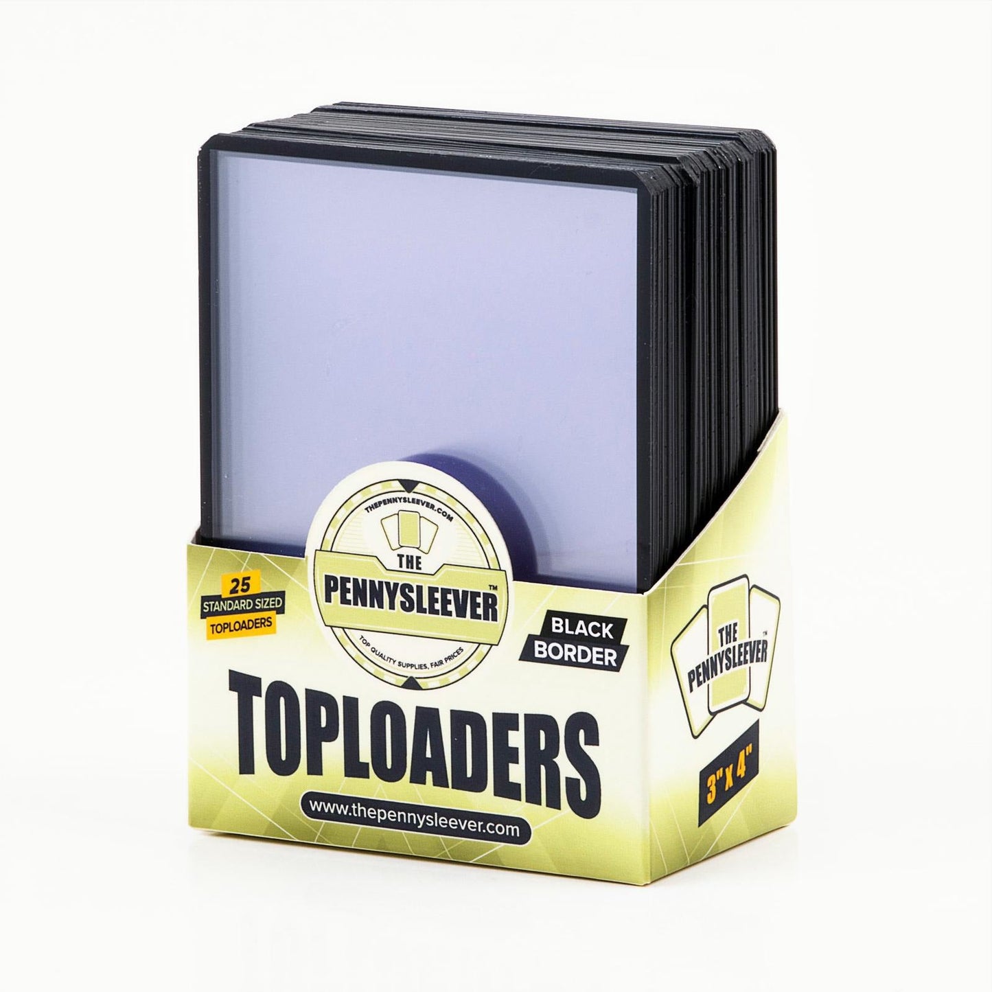 35 pt Colored Border Toploader (25 count)