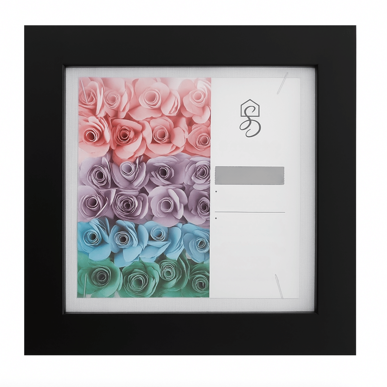 Daddy's Little Girl, Mommy's Whole World Flower Shadow Box | Perfect for Baby Shower | Girl's Nursery | Pregnancy Gift