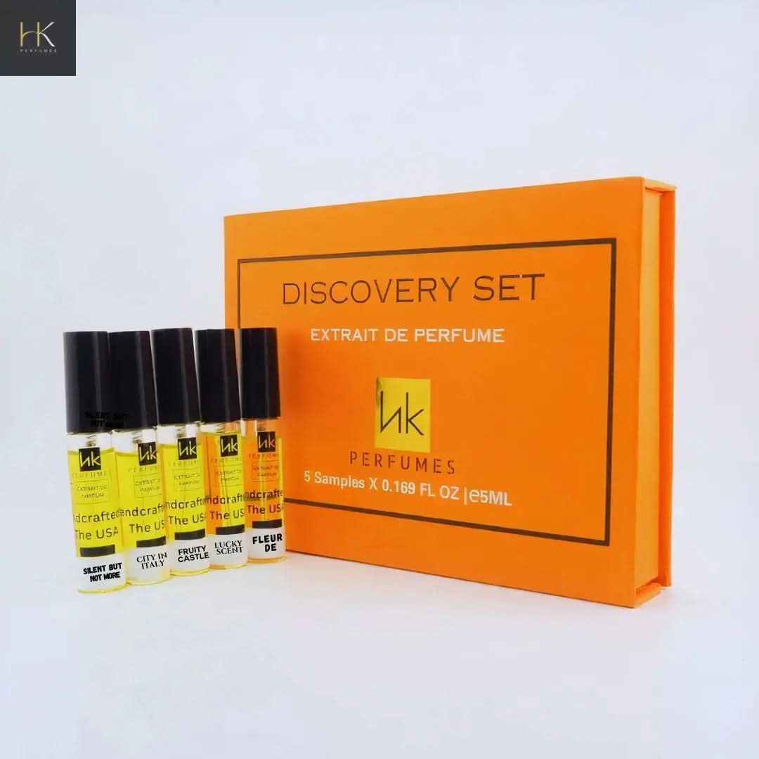 Blooming Bouquet: Women's Perfume Sampler Set