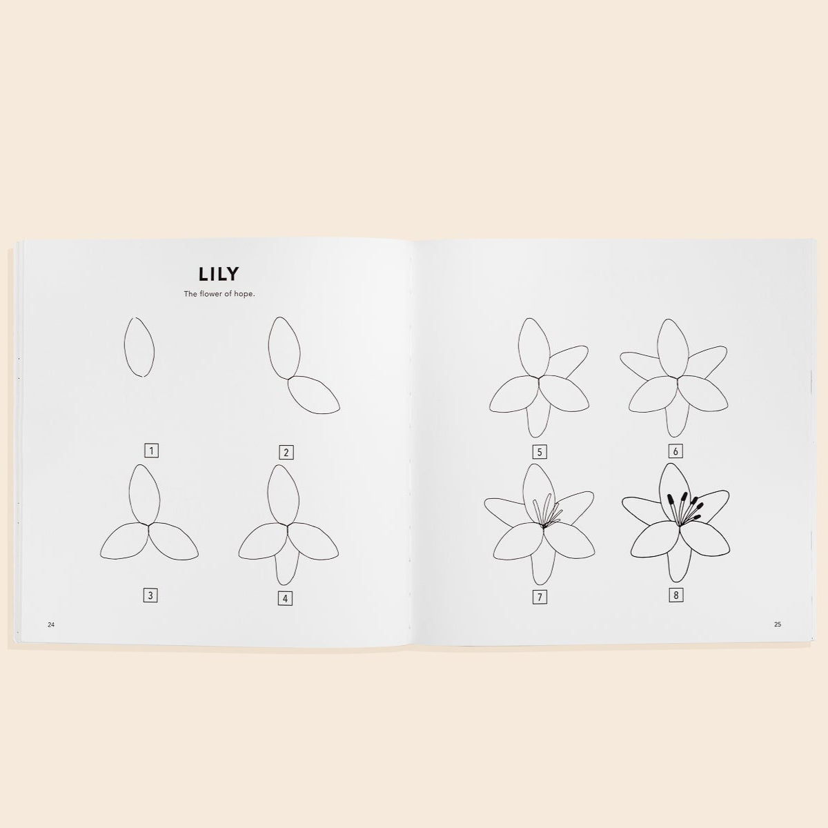 Modern Flowers: How to Draw Books for Kids