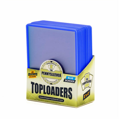 35 pt Colored Border Toploader (25 count)