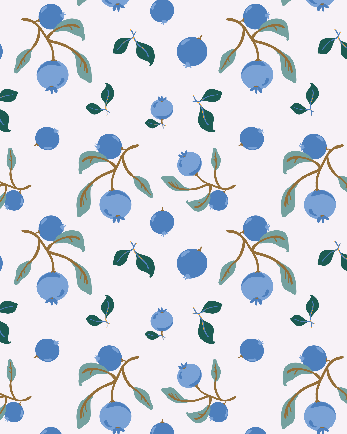 Blueberry Pajama Set