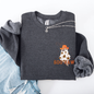 Boo Haw, Cowboy, Western, Country, Halloween, Pocket Sweatshirt